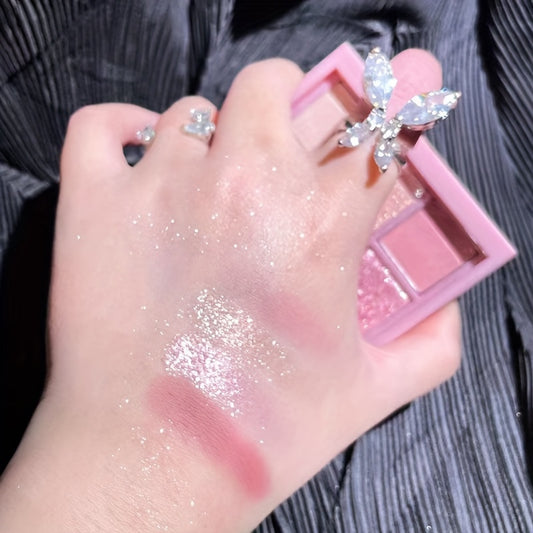 Pink Shimmer Eyeshadow Palette