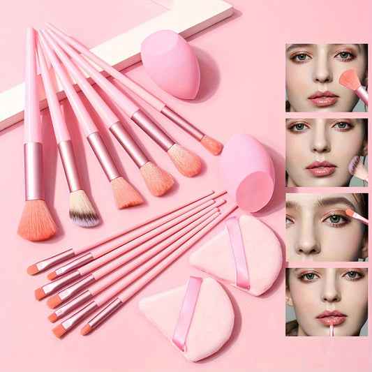 Sakura Soft Makeup Brush Set