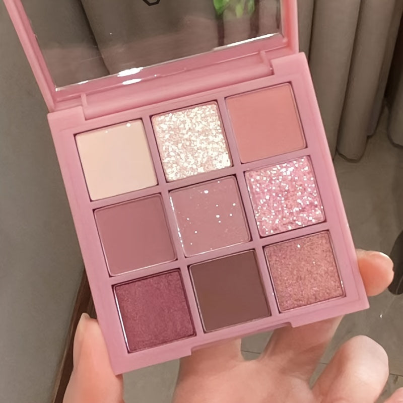 Pink Shimmer Eyeshadow Palette