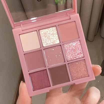 Pink Shimmer Eyeshadow Palette