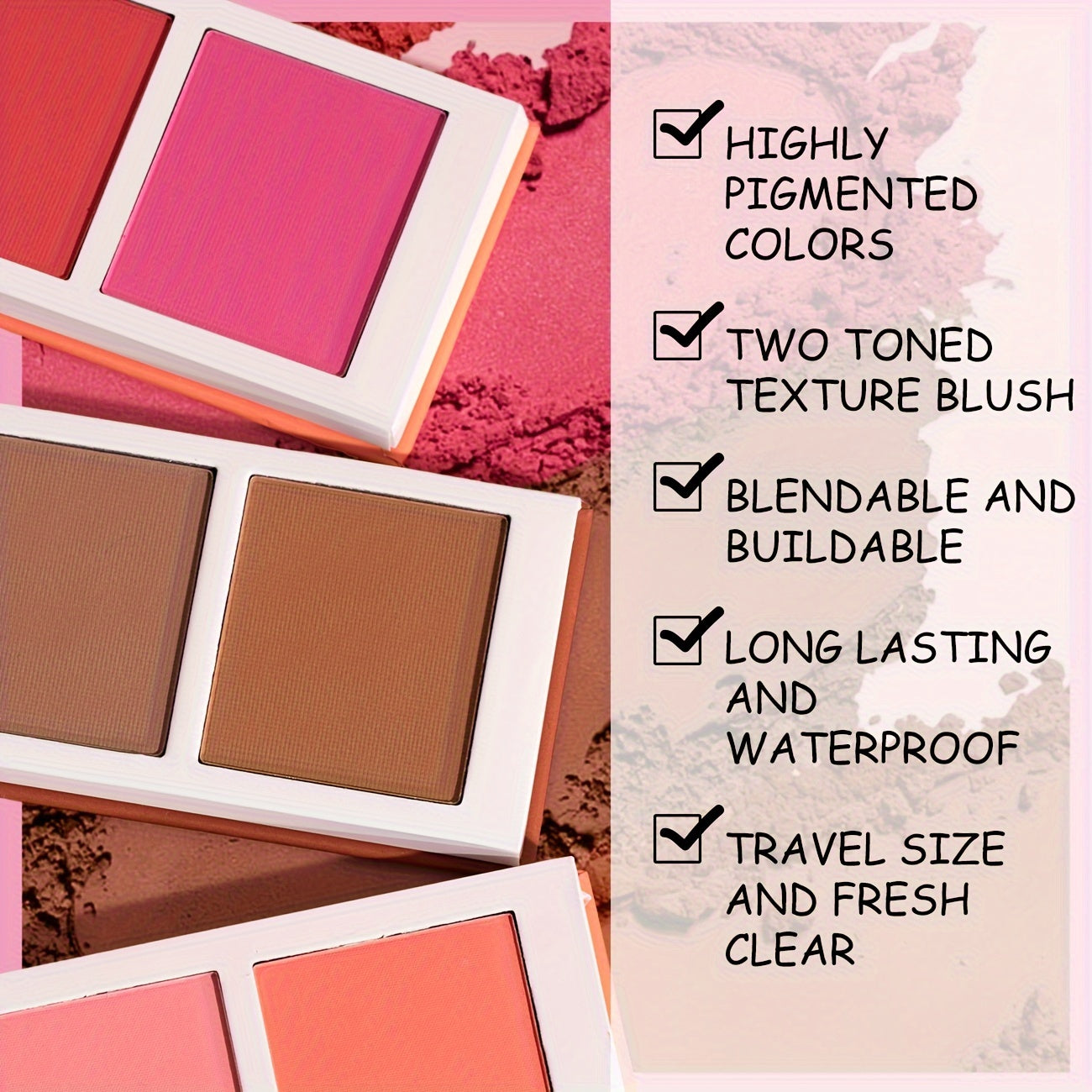 Two-Tone Blush Palette Set