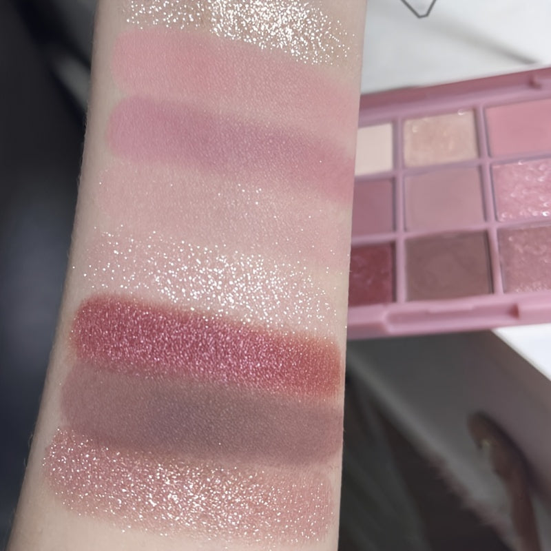 Pink Shimmer Eyeshadow Palette