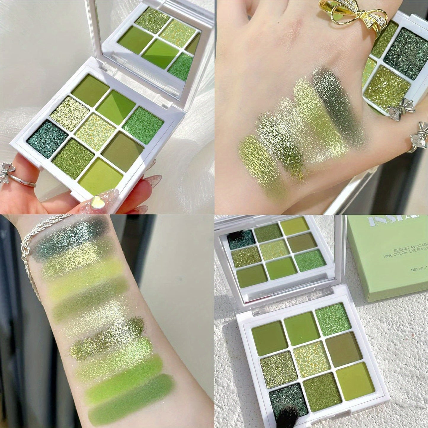 Avocado Green Eyeshadow Palette