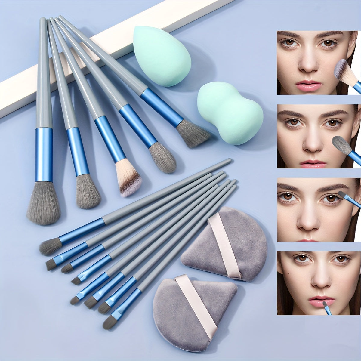 Sakura Soft Makeup Brush Set