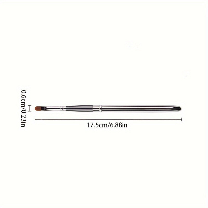Travel Lip Brush with Lid
