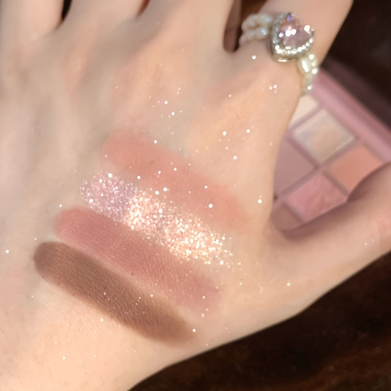 Pink Shimmer Eyeshadow Palette