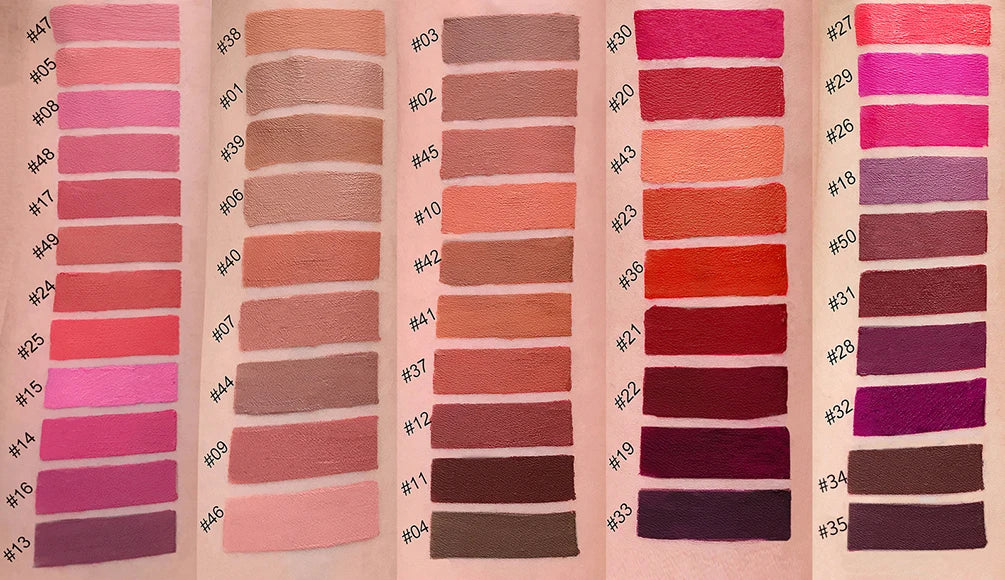 Matte Waterproof Liquid Lipstick
