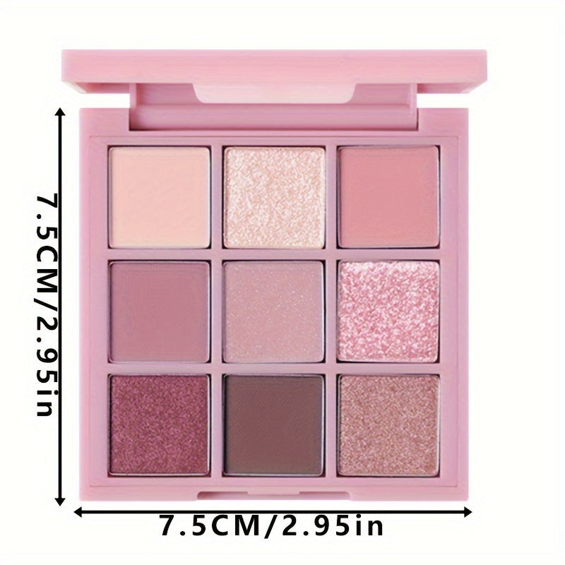 Pink Shimmer Eyeshadow Palette
