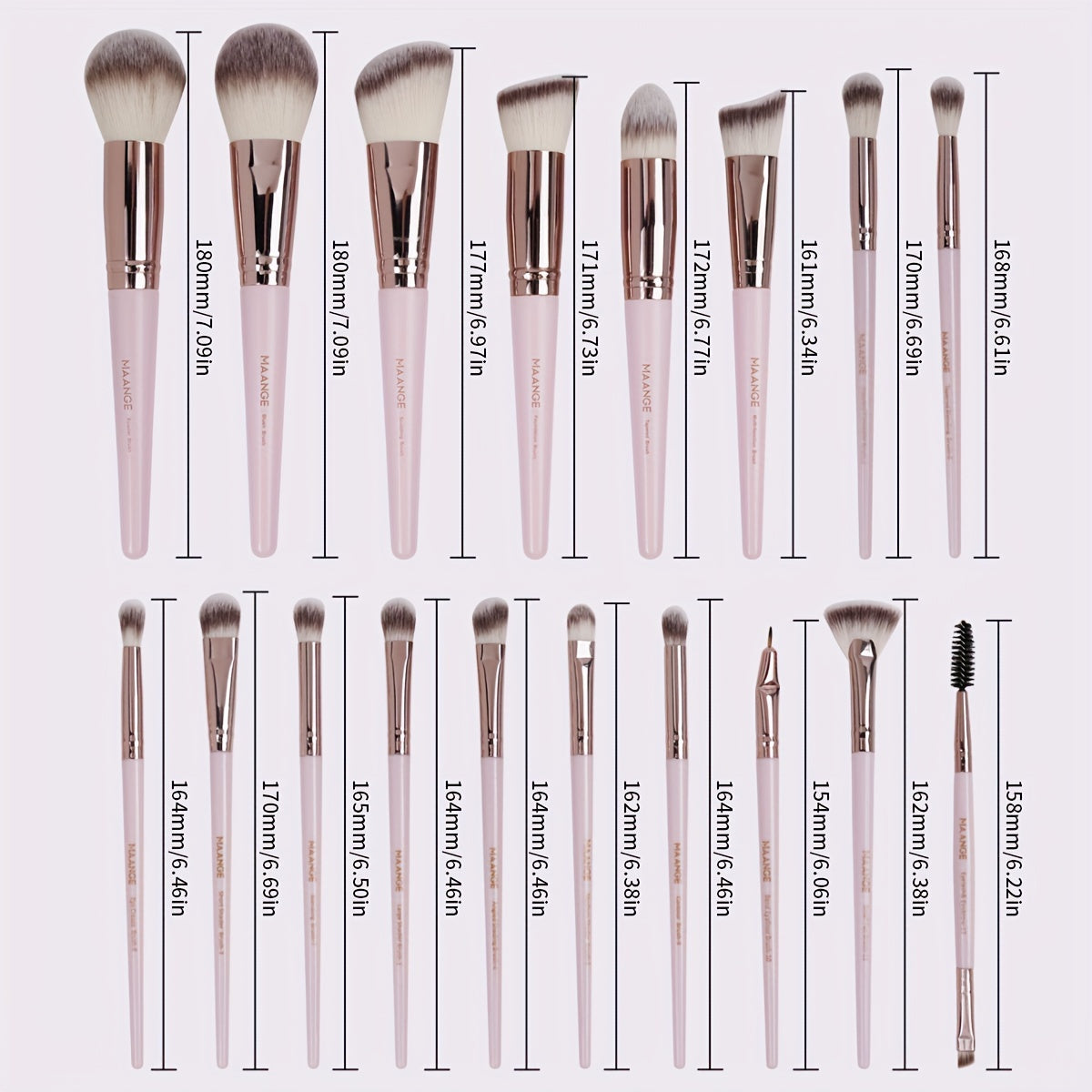 Premium Synthetic Brush Set